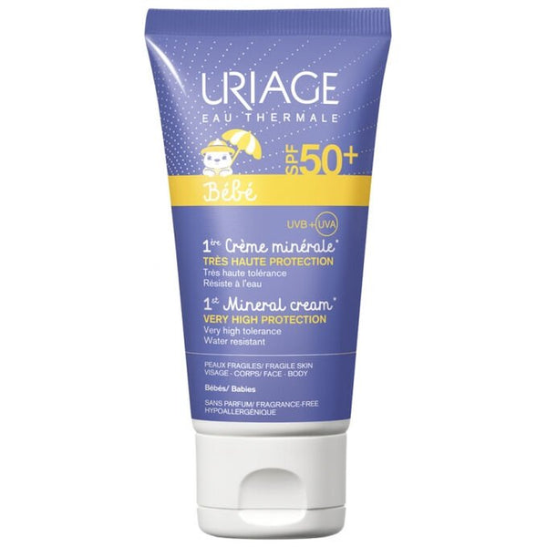 Uriage Sun Baby Creme Mineral SPF50 50ml - LookincredibleUriage3661434005725