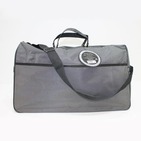 Usher Grey Duffle/Holdall/Travel Weekender Bag - LookincredibleUsher719346126861