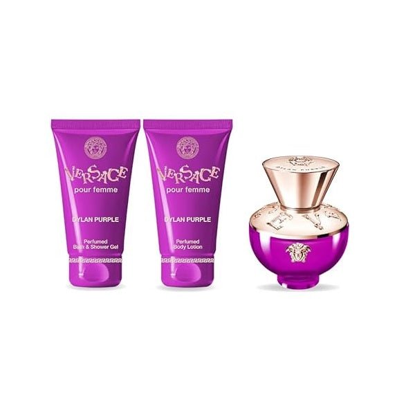 Versace Dylan Purple Gift Set EDP 50ml + Shower Gel 50ml + Body Lotion 50ml - LookincredibleVersace8011003885015