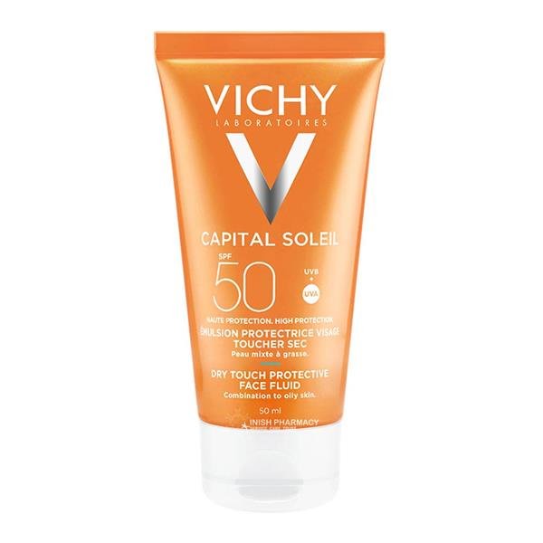 Vichy Ideal Soleil Mattifying Face Fluid Dry Touch SPF50+ 50ml - LookincredibleVichy3337871323622