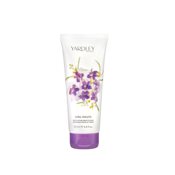 Yardley April Violets Body Scrub 200ml - LookincredibleYardley5060322954837