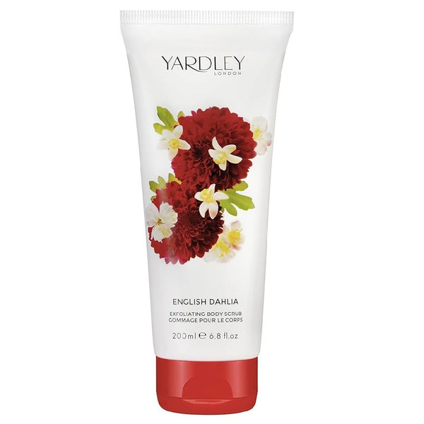 Yardley English Dahlia Body Scrub 200ml - LookincredibleYardley5060322954882