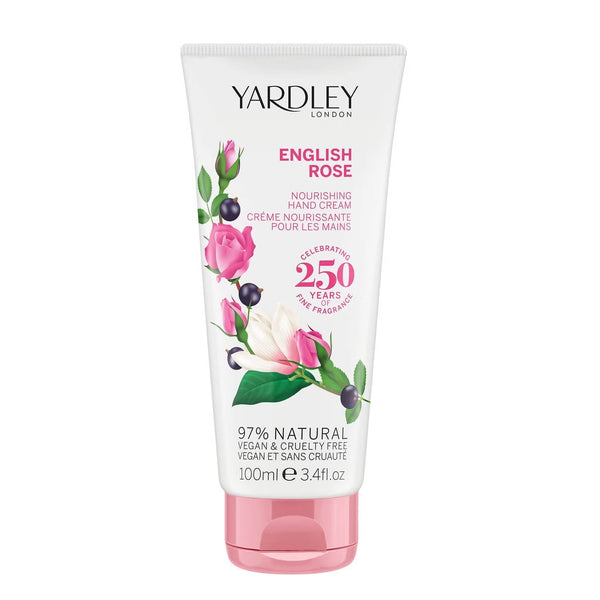 Yardley English Rose Hand Cream 100ml - LookincredibleYardley5060322952178