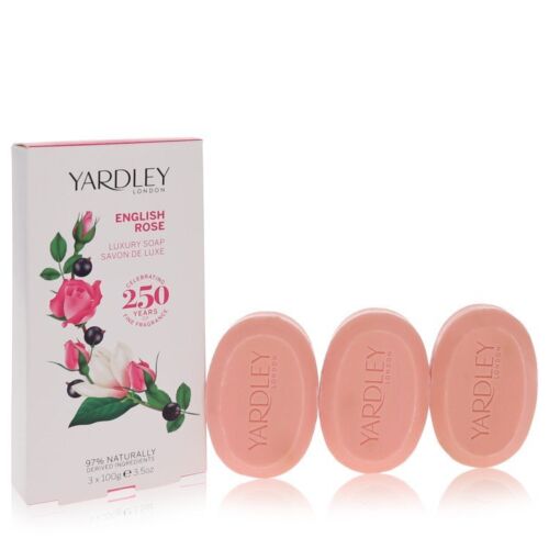 Yardley English Rose (X3) Soap 100g - LookincredibleYardley5060322952185