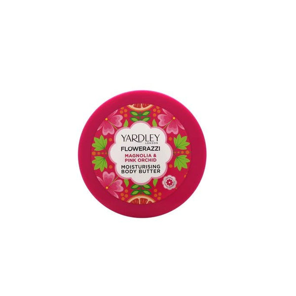 Yardley Flowerazzi Magnolia & Pink Orchid Body Butter 200ml - LookincredibleYardley5056179300644