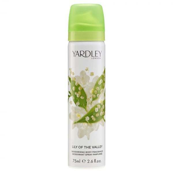 Yardley Lily Of The Valley Deodorant Spray 75ml - LookincredibleYardley5060322952406