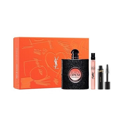 Yves Saint Laurent Black Opium 90ml EDP Spray + 10ml EDP Spray + 2ml Mascara - LookincredibleYves Saint Laurent3614274121360