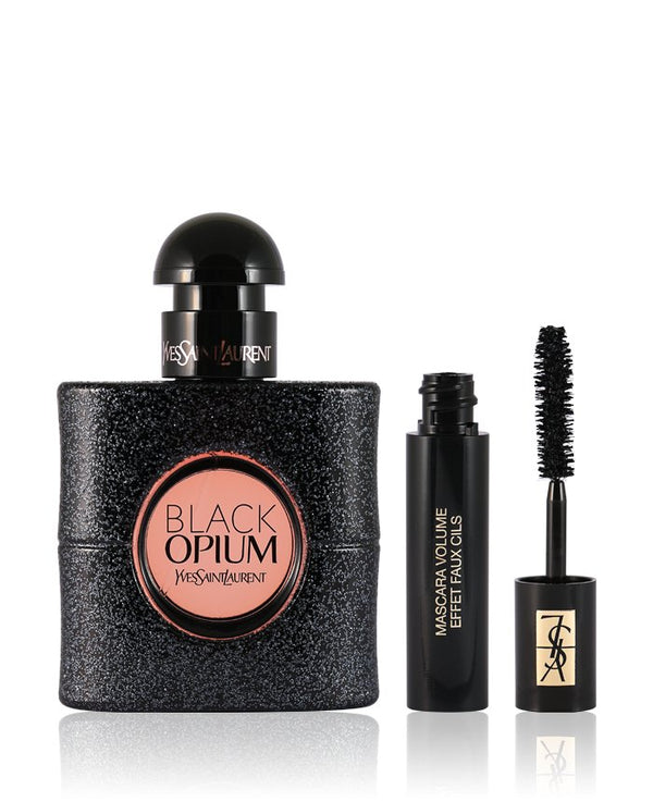 Yves Saint Laurent Black Opium Gift Set 30ml EDP Spray + 2ml Mini Mascara - LookincredibleYves Saint Laurent3614273721448