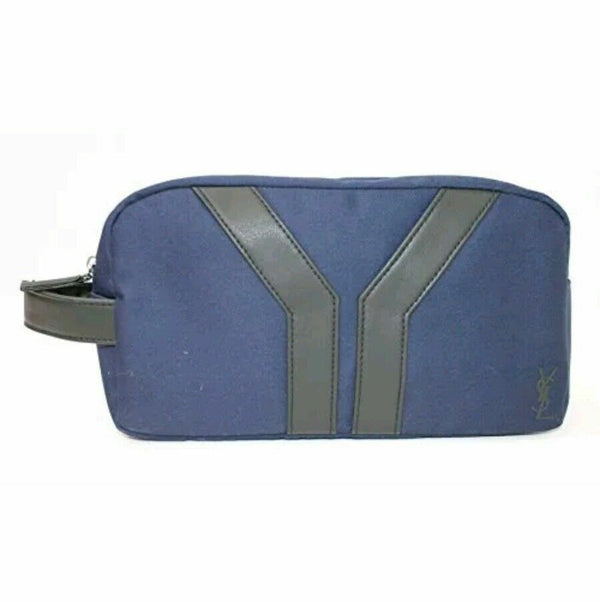 Yves Saint Laurent Blue Wash Bag/ Toiletry/ Pouch - LookincredibleYves Saint Laurent3365440344839