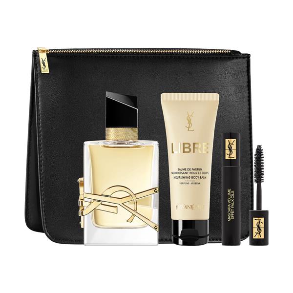 Yves Saint Laurent Libre Gift set 50ml EDP + 50ml Body Lotion + Mini Mascara + Pouch - LookincredibleYves Saint Laurent3614273956840