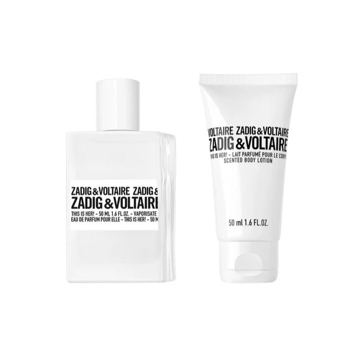 Zadig & Voltaire This Is Her! Gift Set EDP 50ml + Body Lotion 50ml - LookincredibleZadig & Voltaire3423222086589