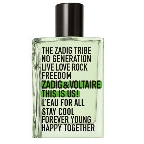 Zadig & Voltaire This is Us! L'eau For All Eau De Toilette Spray 50ml - LookincredibleZadig & Voltaire3423222048334