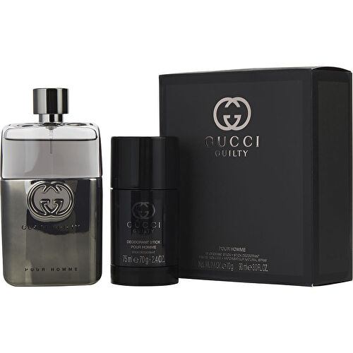 Gucci Guilty Pour Homme Gift Set 90ml EDT + 75ml Deodorant Stick - Feel Gorgeous